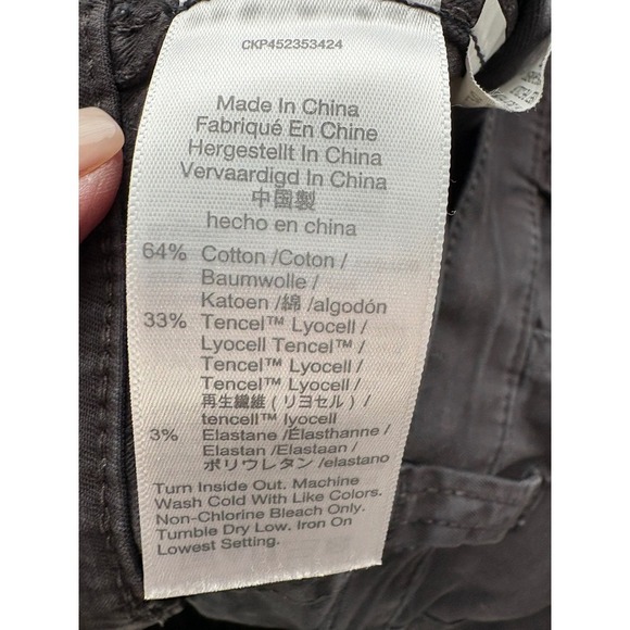 Madewell Utility Fatigue Pants Straight Leg Ankle Casual Gray Size 24 - Picture 3 of 5